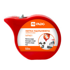 FADO Нить уплотнительная нейлоновая 50м (NPN01)