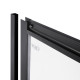 Qtap Душова кабіна Pisces BLA109-11SC5 90-105x90-105 см, скло Clear 5 мм без піддону (PISBLA10911SC5)