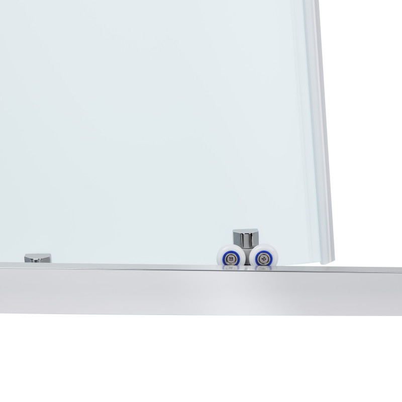 Qtap Душова кабіна Pisces CRM107-9SP5 75-90x75-90 см, скло Pear 5 мм без піддона