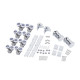 Qtap Душова кабіна Pisces CRM107-9SP5 75-90x75-90 см, скло Pear 5 мм без піддона