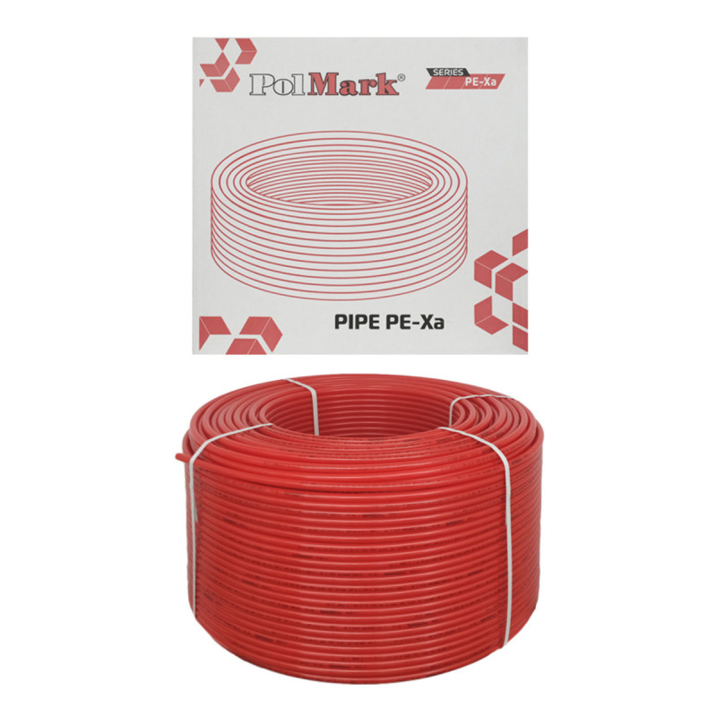 Труба для теплої підлоги POLMARK Pex-A EVOH 16мм 600 м PLPA16600 (PLPA16600)