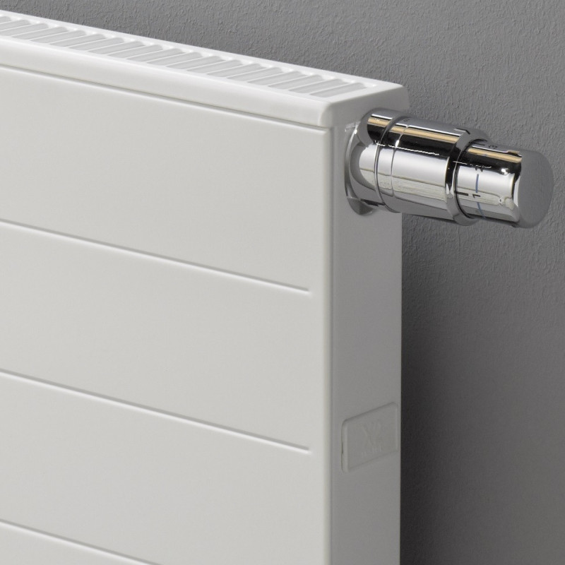 Радіатор сталевий Kermi Line-V PLV 22 тип 500x1800мм нижнє підкл, 3047Вт Therm-X2 RAL 9016 білий глянець (PLV220501801R2K)