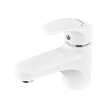 Змішувач для умивальника Plamix Fidel-001 SET White (з підведенням) (PM0659)