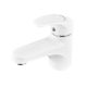 Змішувач для умивальника Plamix Fidel-001 SET White (з підведенням) (PM0659)