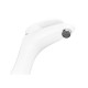 Змішувач для умивальника Plamix Cezar-001 HIGH SET White (з підведенням) (PM0663)