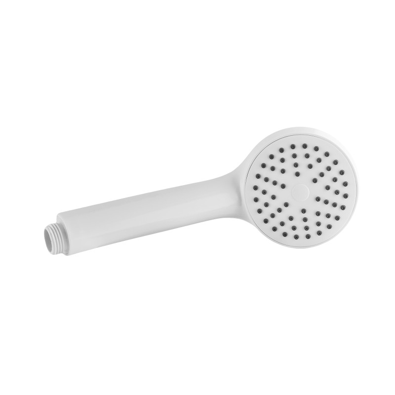 Змішувач для душової кабіни Plamix Cezar-003 SET White (з шлангом, лійкою та кронштейном) (PM0665)