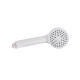 Змішувач для ванни Plamix Kubus-009 EURO SET White (з шлангом, лійкою та кронштейном) (PM0673)