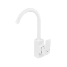 Змішувач для кухні Plamix Kubus-011 SET White (з підведенням) (PM0674)
