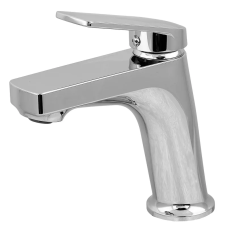 Змішувач для умивальника Plamix Lucas-001 SET Chrome з підведенням (PM0707)