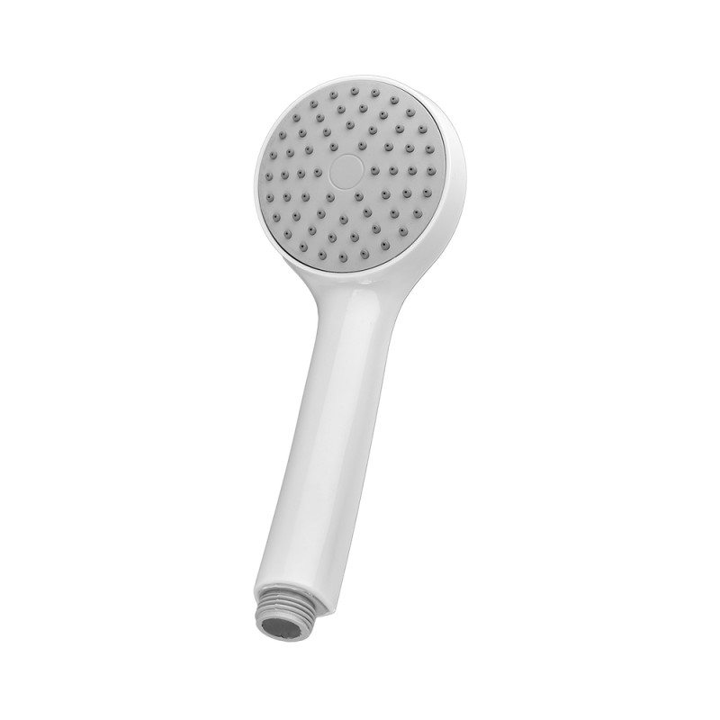 Змішувач для ванни Plamix Lucas-006 EURO SET White з шлангом, лійкою та кронштейном (PM0709)