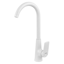 Змішувач для кухні Plamix Lucas-011 SET White з підведенням (PM0714)
