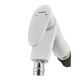 Змішувач для біде Plamix Cezar-002 SET White (з підведенням) (PM0731)