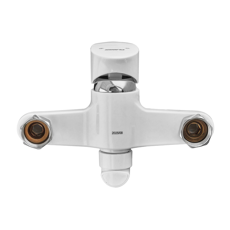 Змішувач для кухні настінний Plamix Cezar-005 White (PM0734)