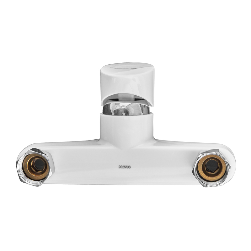 Змішувач для ванни Plamix Cezar-009 EURO White (без шланга, лійки та кронштейна) (PM0736)