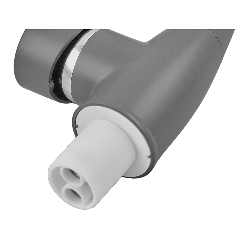 Змішувач для кухні Plamix Mario-011 Graphite (без підведення) (Колір графіт) (PM6099)