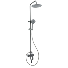 Душова колона зі змішувачем Plamix Lucas-009-J Graphite (Колір графіт) (PM6102)