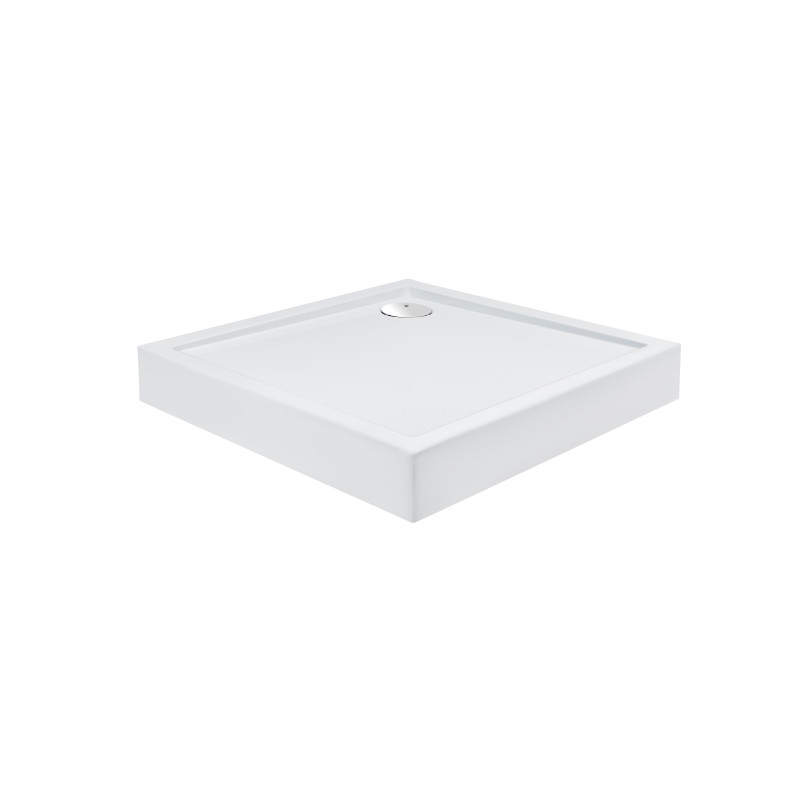 Qtap Набір душова кабіна Presto CRM1088SP5 Pear 1970x800x800 мм + піддон Tern 308812C 80x80x12 см з сифоном