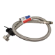 ITAL Гнучка підводка для змішувача Pro-Flex 120 см M10x1/2
