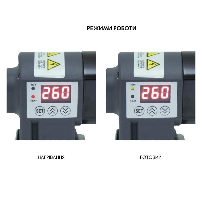 Паяльник для пластикових труб Thermo Alliance PRO-101 Ø20-32 (автоматичний з дісплеєм, 600W) SD00052961