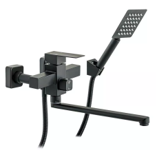 WEZER Змішувач для ванни PRO7-02-BLACK поворотний