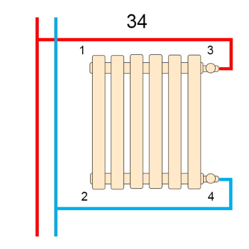 Betatherm Трубчатый радиатор PS Style 1 1800x441 черный (PS 1180/12 9005M 34)