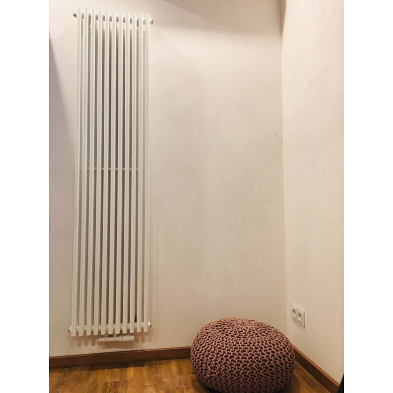 Betatherm Дизайнерский вертикальный радиатор Praktikum1800мм/387мм (PV 1180/10 9016M 99)