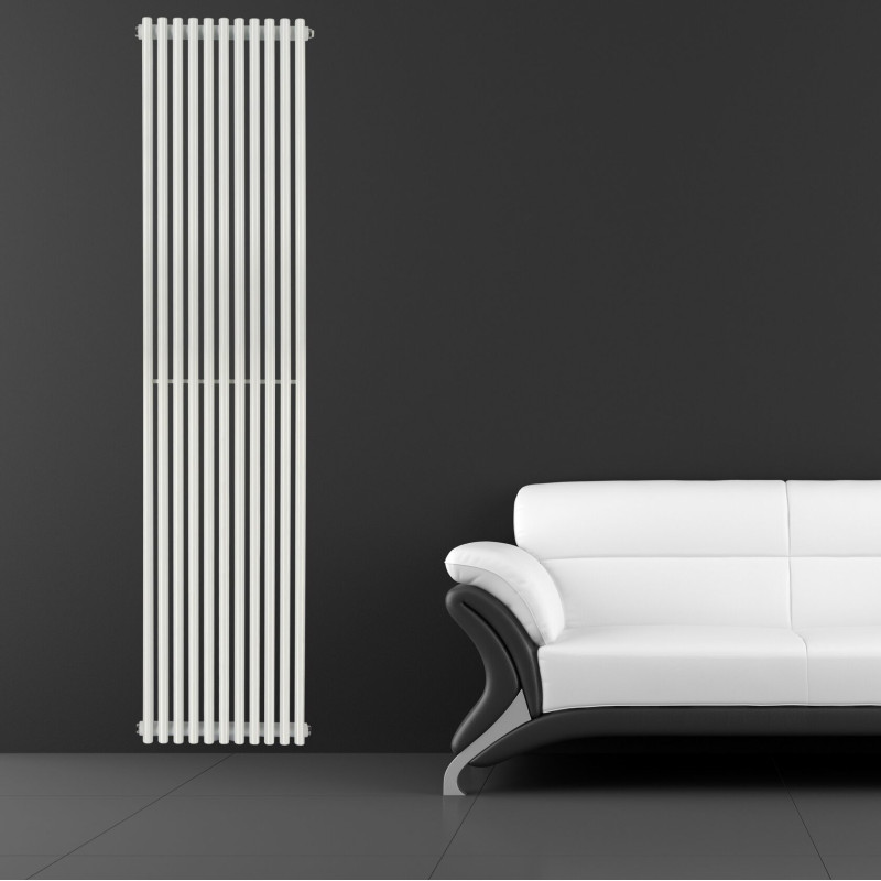 Betatherm Дизайнерский вертикальный радиатор Praktikum1800мм/425мм (PV 2180/9 9016M 99)