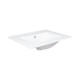 Qtap Раковина Albatross 600х470х180 White з донним клапаном QT01113060CW