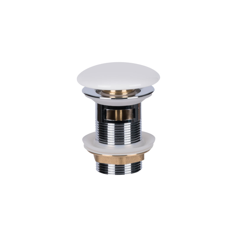 Qtap Раковина Albatross 600х470х180 White з донним клапаном QT01113060CW