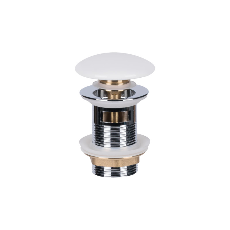 Qtap Раковина Albatross 700х460х180 White з донним клапаном QT01113070CW