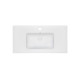 Qtap Раковина Albatross E49 1000х490х200 White з донним клапаном QT01119100E49W