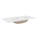 Qtap Раковина Albatross E49 1000х490х200 White з донним клапаном QT01119100E49W