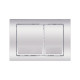Qtap Панель змиву для унітаза Nest QT0111M06028CRM