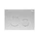 Qtap Панель змиву для унітаза Nest QT0111M11111SAT