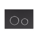 Qtap Панель змиву для унітаза Nest QT0111M11V1146MB