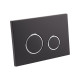 Qtap Панель змиву для унітаза Nest QT0111M11V1146MB