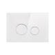 Qtap Панель змиву для унітаза Nest QT0111V1164GW