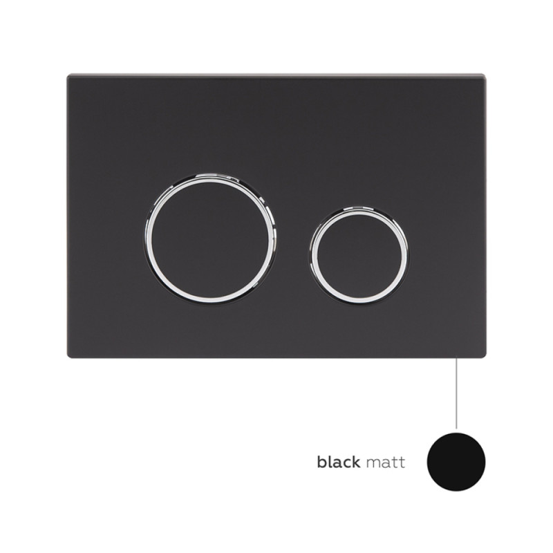 Qtap Інсталяція для унітазу 4 в 1 Nest ST з круглою панеллю змиву (QT0133M425M11V1146MB)