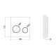 Qtap Панель змиву для унітаза Nest Uni QT0211P01V1178MB