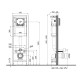 Qtap Інсталяція для унітазу Nest Uni (QT0233M370)