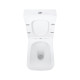 Qtap Унітаз підлоговий Aries Rimless безобідковий з сидінням Soft-close WHITE QT03228302W