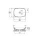 Qtap Раковина-чаша Cardinal 500х380х140 мм White QT04116302W