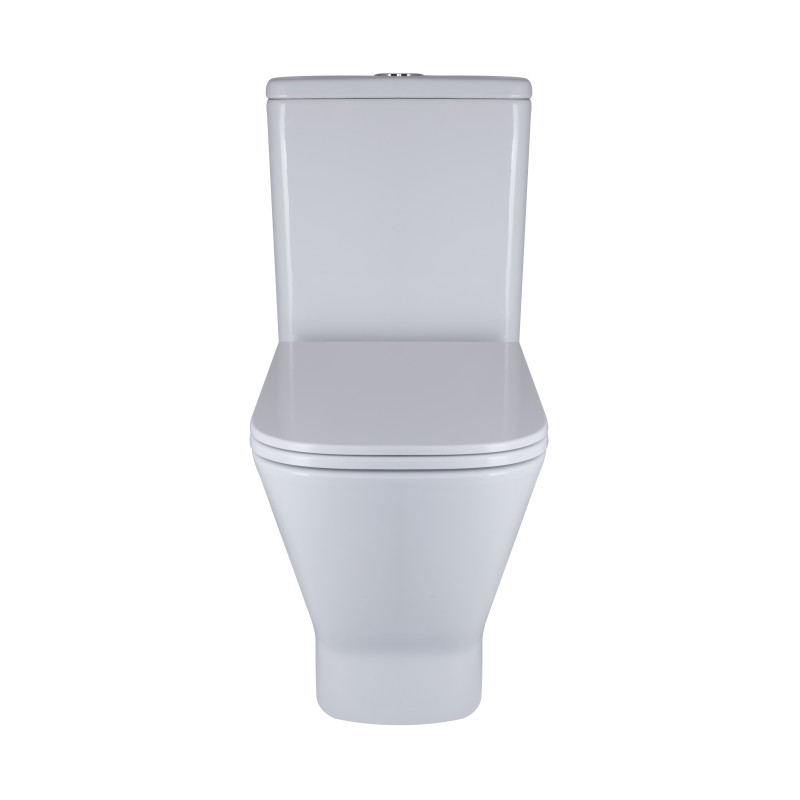 Qtap Унітаз-компакт Cardinal Ultra Quiet безободковий з сидінням Soft-close QT04222168AUQ3W