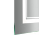 Qtap Дзеркало Cardinal 1000х800 з LED-підсвічуванням Touch, з антизапотіванням, з димером, рег. темп. кольору (3000-6500K) QT0478C10080