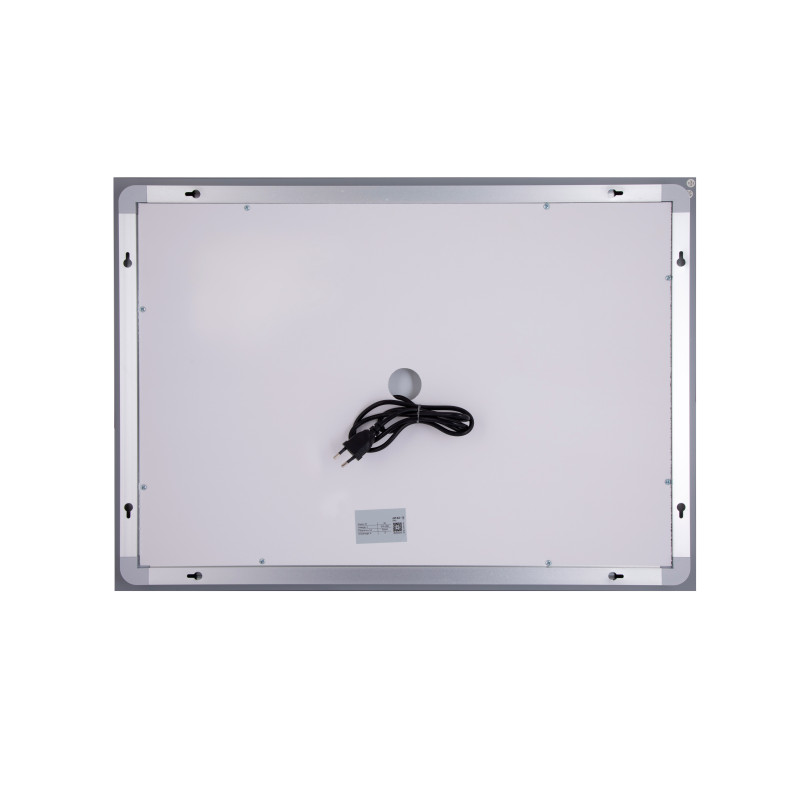 Дзеркало Qtap Cardinal (CA1) 800х600 з LED-підсвічуванням Touch, з антизапотіванням, з димером, рег. темп. кольору (3000-6500K) QT0478C8060 SD00054580