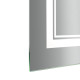 Дзеркало Qtap Cardinal (CA1) 800х600 з LED-підсвічуванням Touch, з антизапотіванням, з димером, рег. темп. кольору (3000-6500K) QT0478C8060 SD00054580