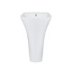 Qtap Раковина для підлоги моноблок Crow 450x435x835 White QT0511G315WN