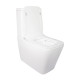 Qtap Унітаз-компакт Crow безобідковий з сідінням Soft-close QT05222170W