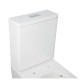 Qtap Унітаз-компакт Crow безобідковий з сідінням Soft-close QT05222170W