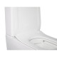Qtap Унітаз-компакт Crow безобідковий з сідінням Soft-close QT05222170W